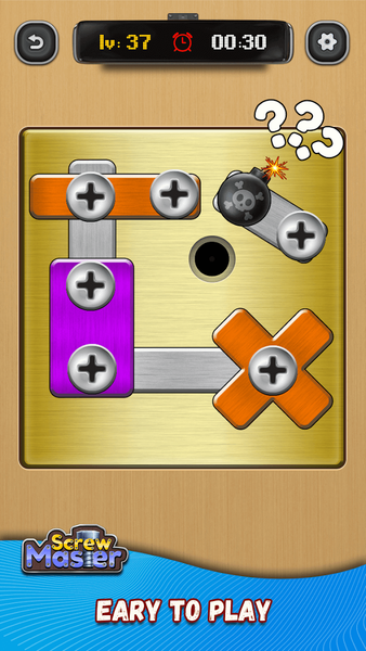 Screw Tricky Puzzle-Pin Master - Gameplay image of android game