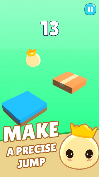 Slim Hop - Gameplay image of android game