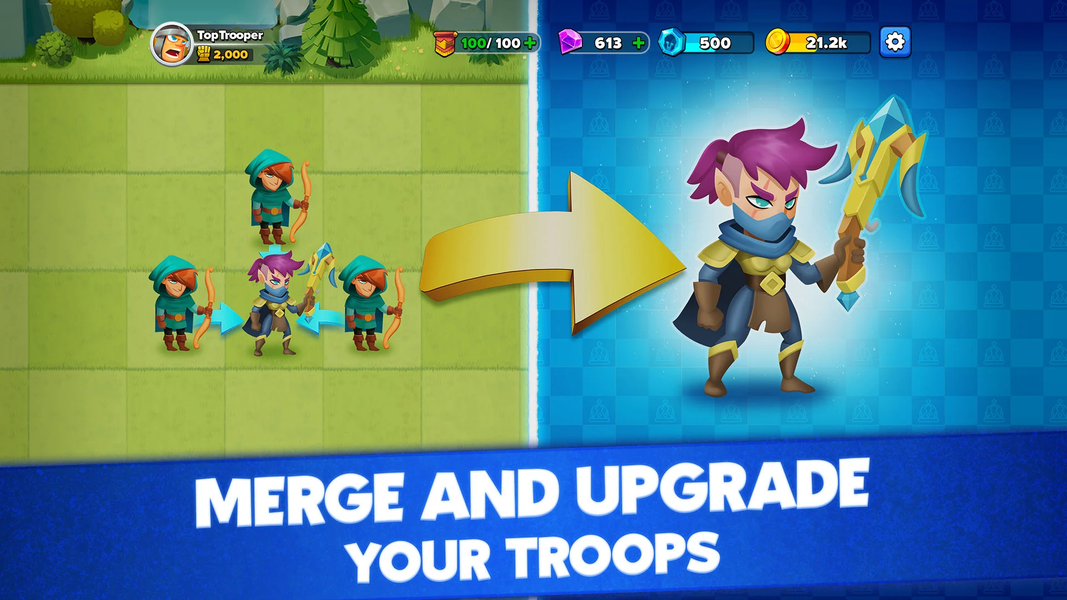 Top Troops: Adventure RPG - عکس بازی موبایلی اندروید