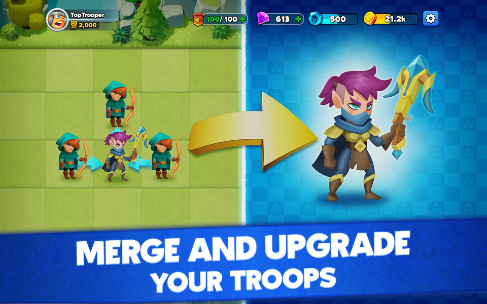 Top Troops: Adventure RPG - عکس بازی موبایلی اندروید