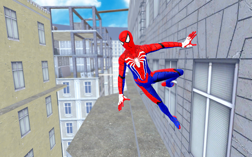 Spider Hero Fight Gangster Rope Battle Crime City - Gameplay image of android game