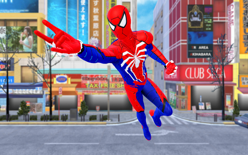 Spider Hero Fight Gangster Rope Battle Crime City - عکس بازی موبایلی اندروید