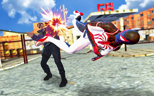 Spider Hero Iron Amazing Battle Gangster Fight - عکس بازی موبایلی اندروید