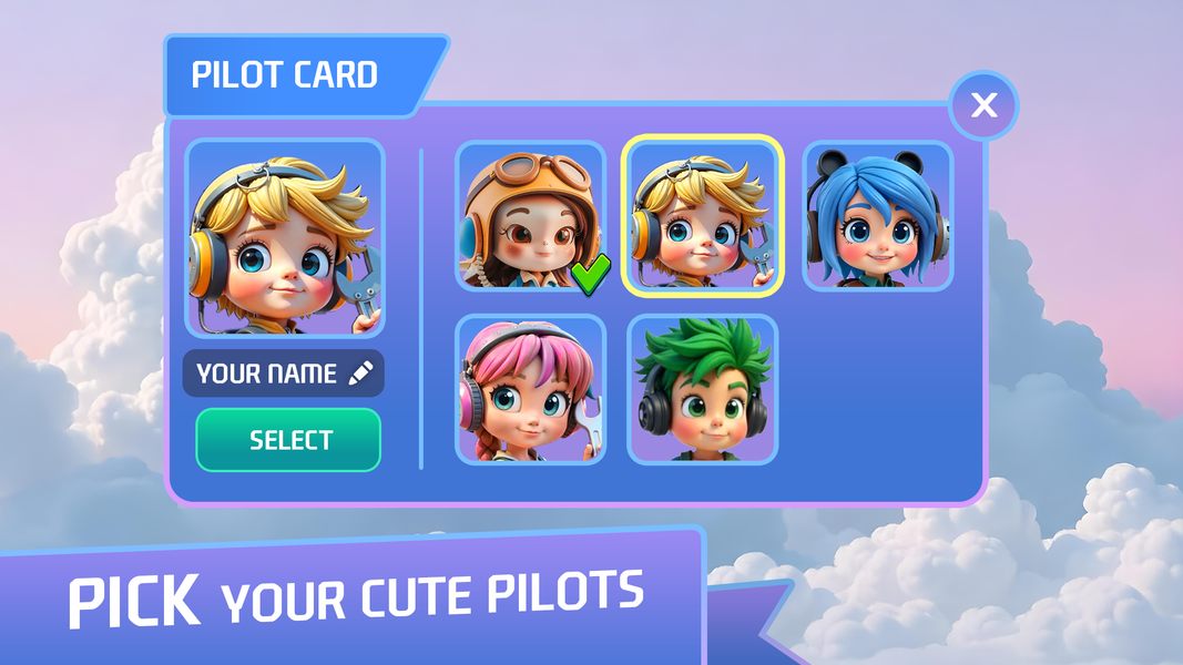 Sky Racing - Gameplay image of android game
