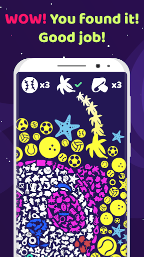 SRCH! Anti stress coloring games, drawing games - Gameplay image of android game