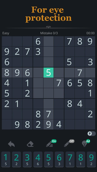 Sudoku Times - Number Puzzle - Gameplay image of android game