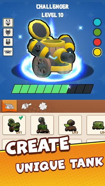 Tank Strike: War Zone - Gameplay image of android game