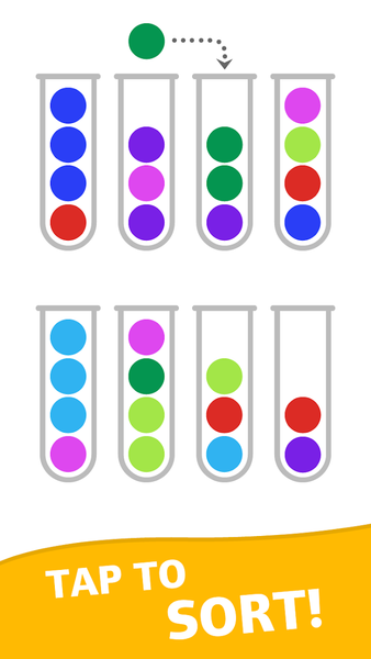 Ball Sort Puzzle - Color Sort - Gameplay image of android game