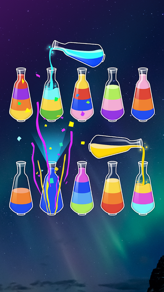 Water Sort - Color Puzzle Game - عکس برنامه موبایلی اندروید