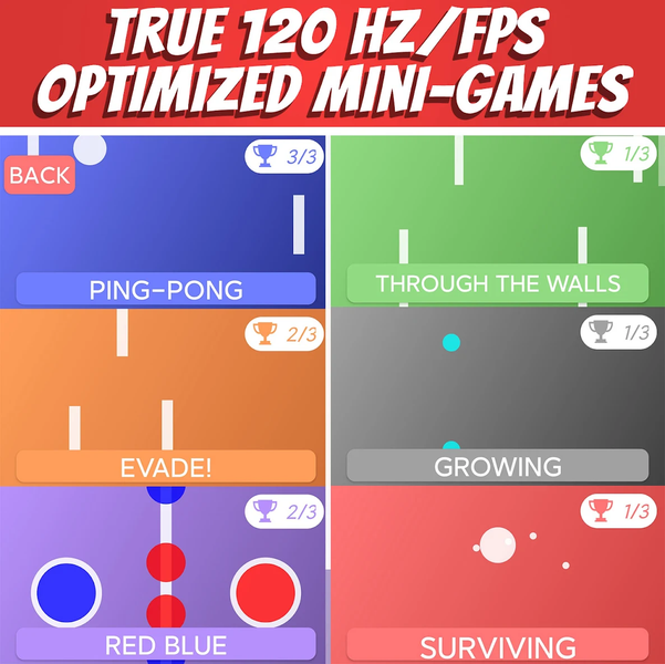 120hz mini games offline - عکس بازی موبایلی اندروید