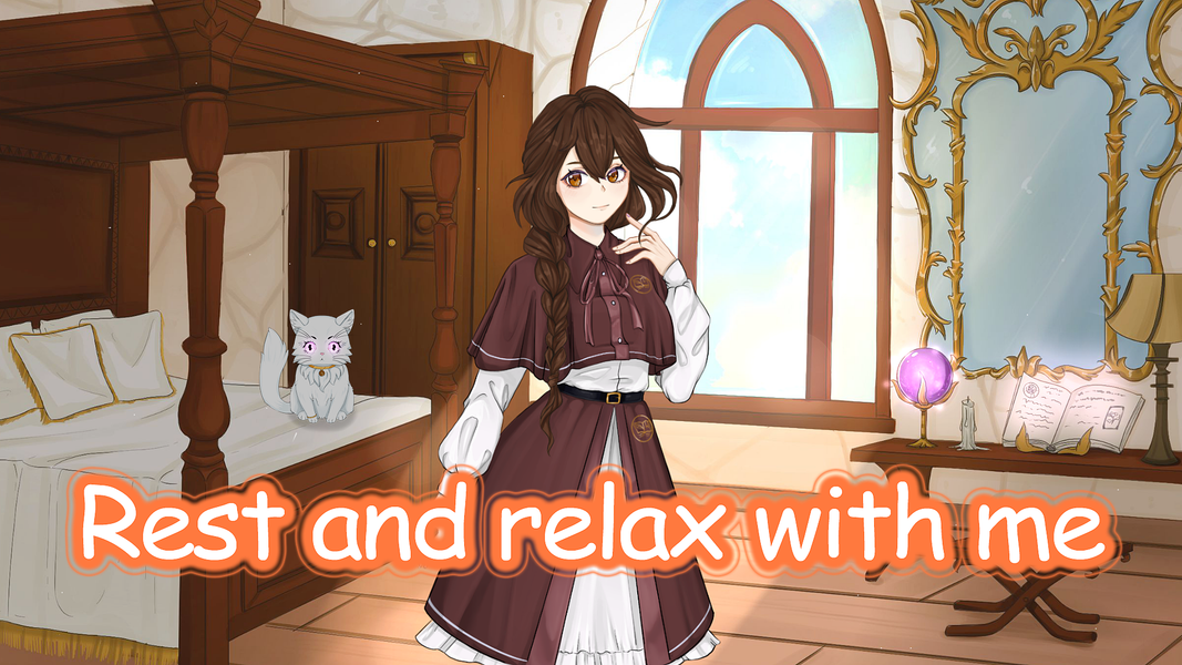 Mage-Girl | offline anime game - عکس بازی موبایلی اندروید