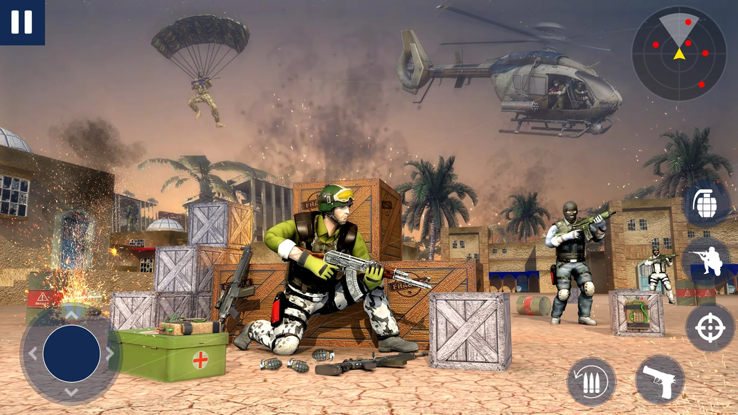 War Zone: Gun Shooting Games - Gameplay image of android game