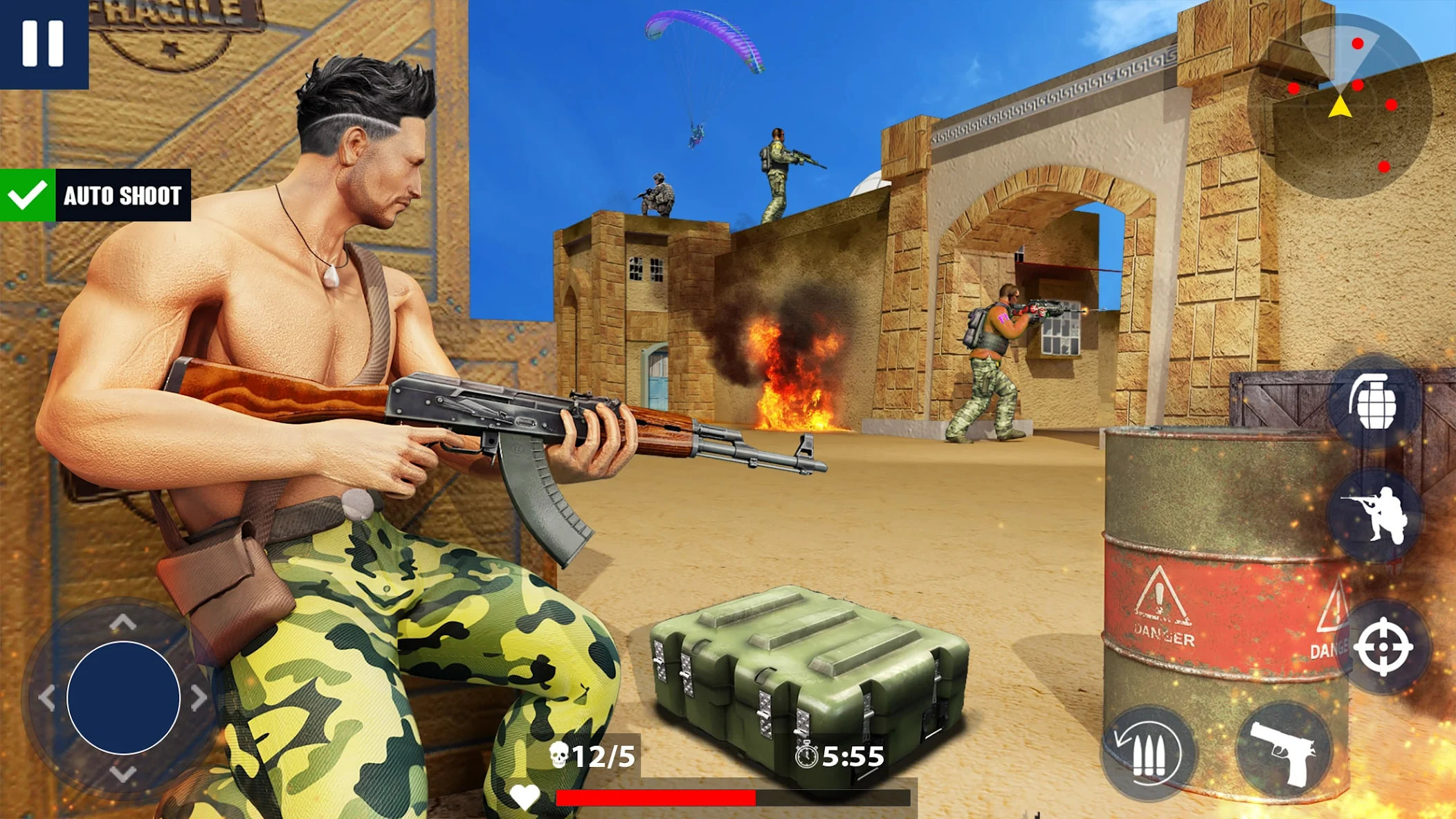 War Zone Gun Shooting Games Game for Android