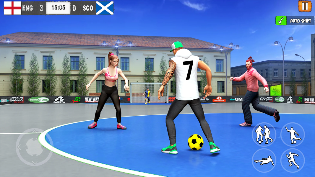 Street Football: Futsal Games - عکس بازی موبایلی اندروید