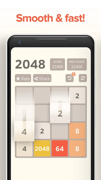 2048 - عکس بازی موبایلی اندروید