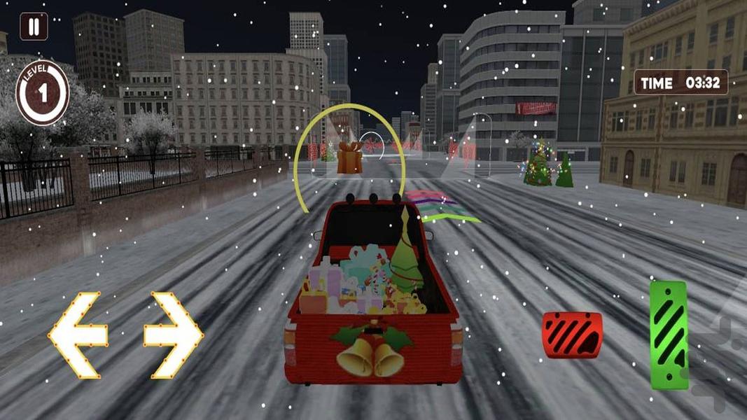 بازی بابانوئل - Gameplay image of android game