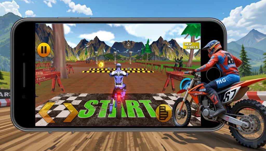 بازی موتور سواری کودکانه - عکس بازی موبایلی اندروید