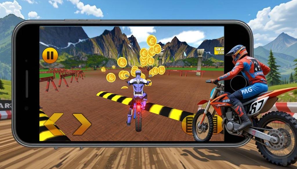 بازی موتور سواری کودکانه - عکس بازی موبایلی اندروید