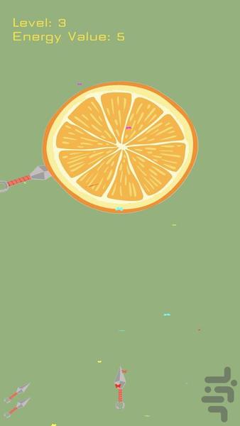 بازی پرتاب چاقو - Gameplay image of android game