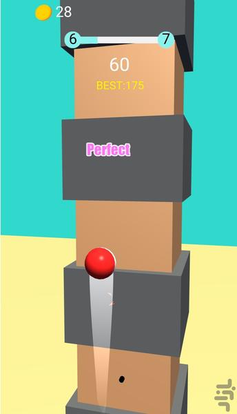 توپ شیطونک - Gameplay image of android game