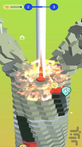 توپ بازی فکری - Gameplay image of android game