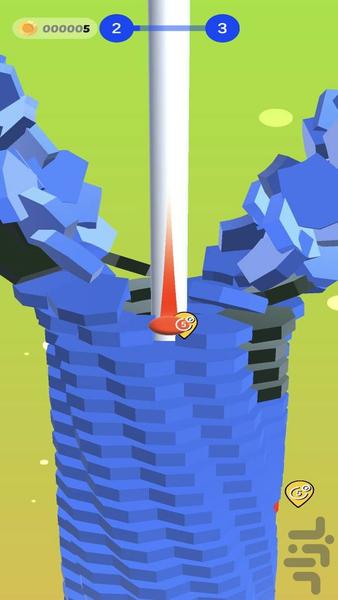توپ بازی فکری - Gameplay image of android game