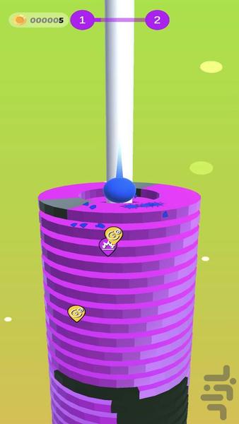 توپ بازی فکری - Gameplay image of android game