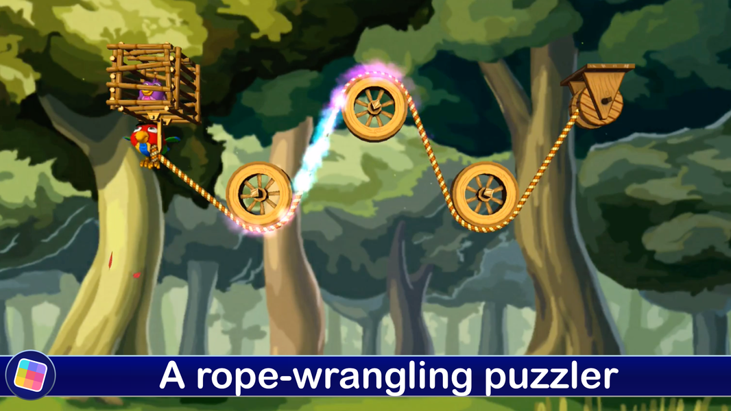 Rope Rescue: Solve Puzzles & S - Image screenshot of android app