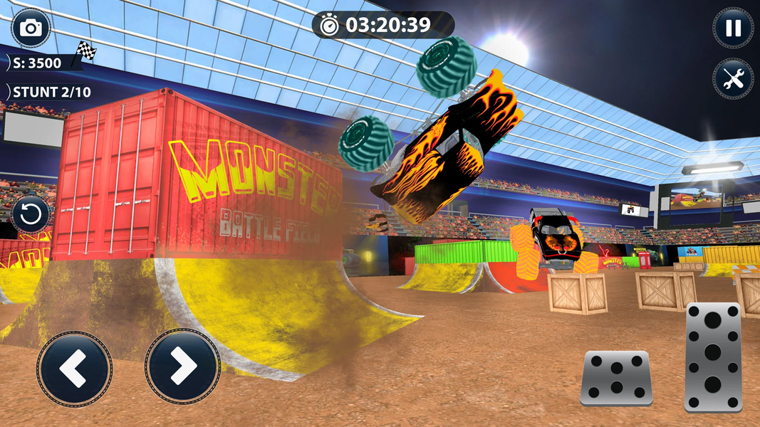 Monster Trucks Jam Arena Derby - عکس بازی موبایلی اندروید