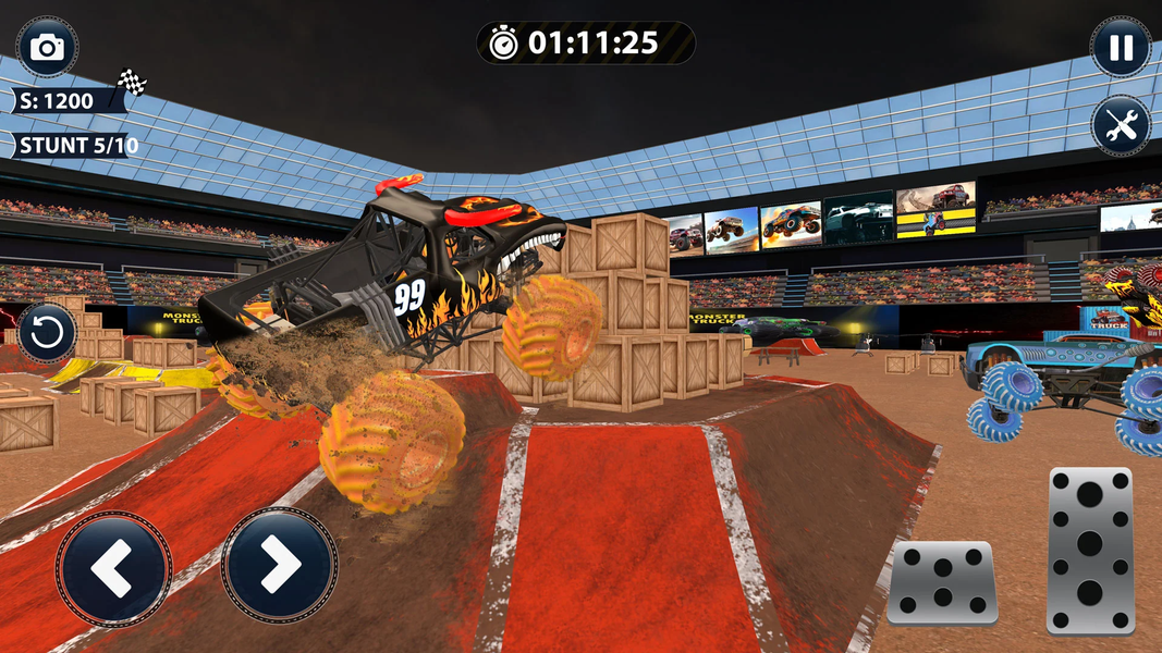 Monster Trucks Jam Arena Derby - عکس بازی موبایلی اندروید
