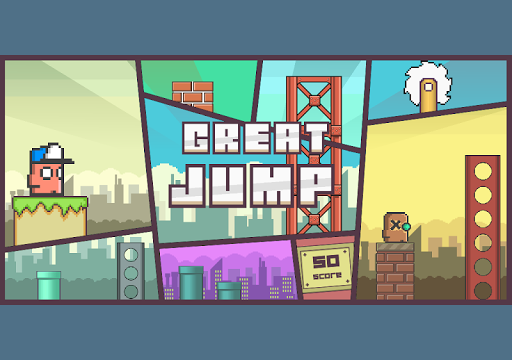 Great Jump - Gameplay image of android game