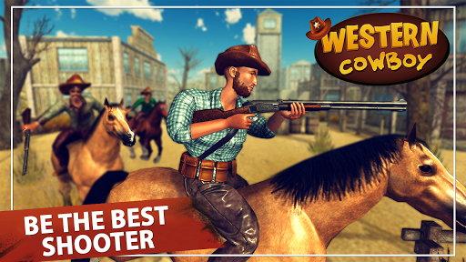 Western Cowboy Action Adventure: Street Gun Fire - عکس بازی موبایلی اندروید