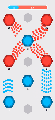 Clash of Dots — 1v1 RTS Games - عکس بازی موبایلی اندروید