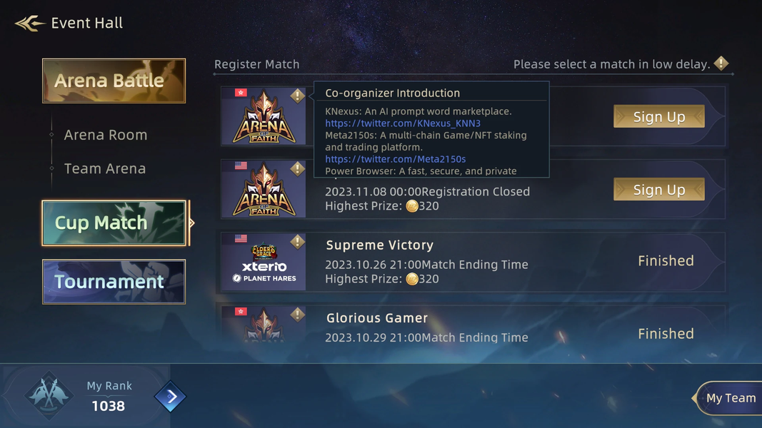 Arena of Faith - Gameplay image of android game