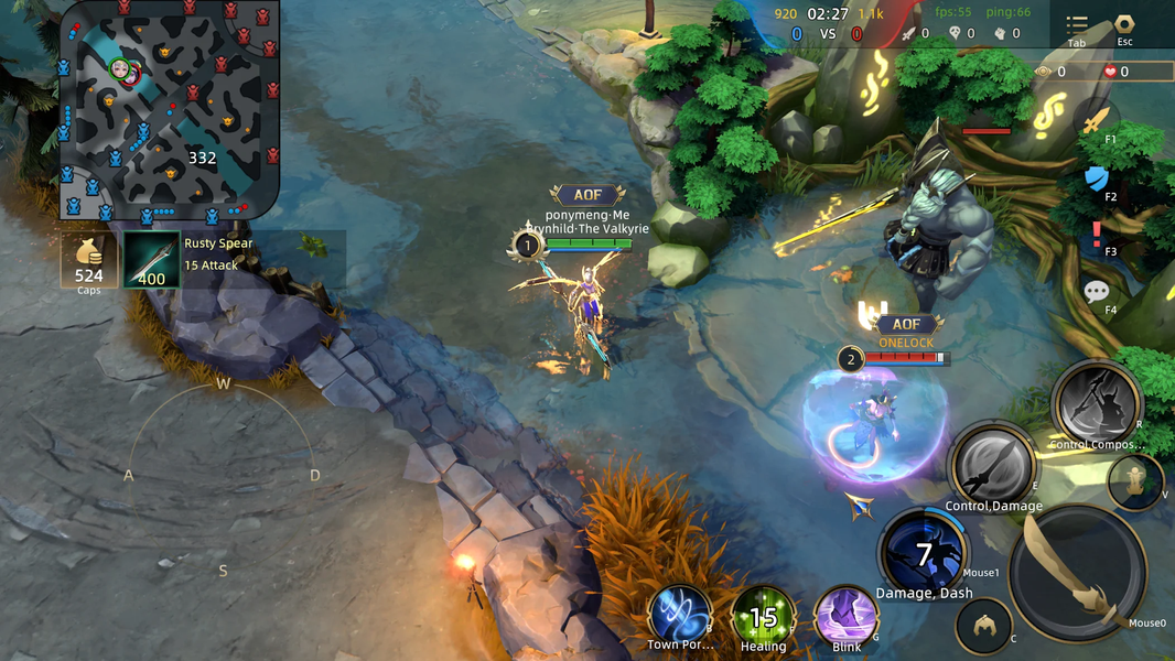 Arena of Faith - Gameplay image of android game