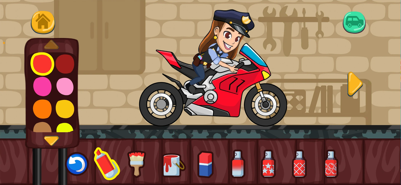 Vlad and Niki: Car Games - Gameplay image of android game