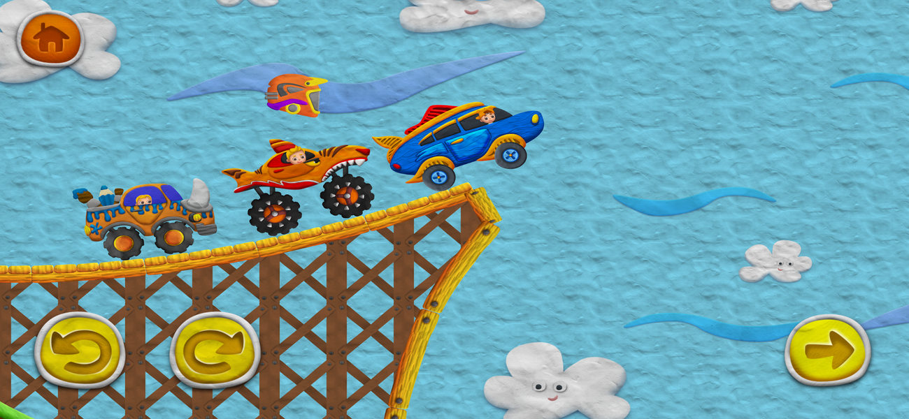 Vlad and Niki PlayDough Cars - Gameplay image of android game