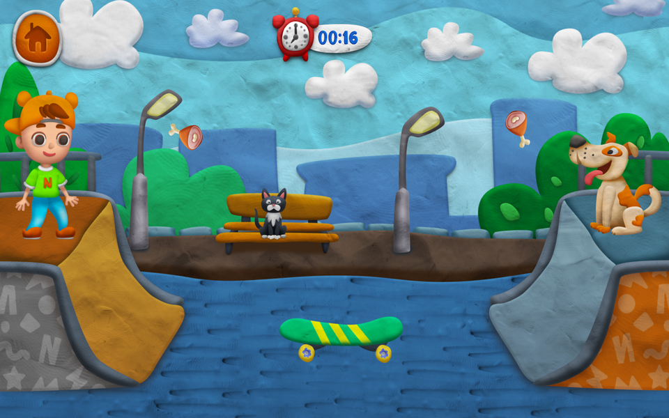 Vlad and Niki PlayDough Cars - Gameplay image of android game