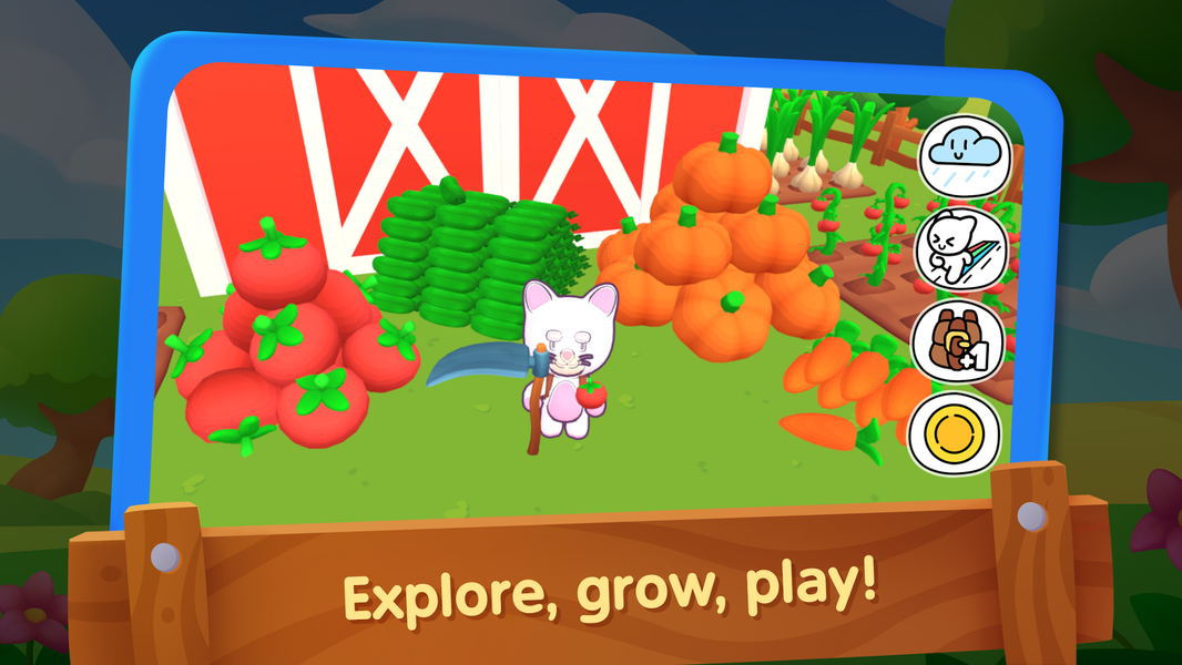 BiniVille: Farm games for kids - عکس بازی موبایلی اندروید