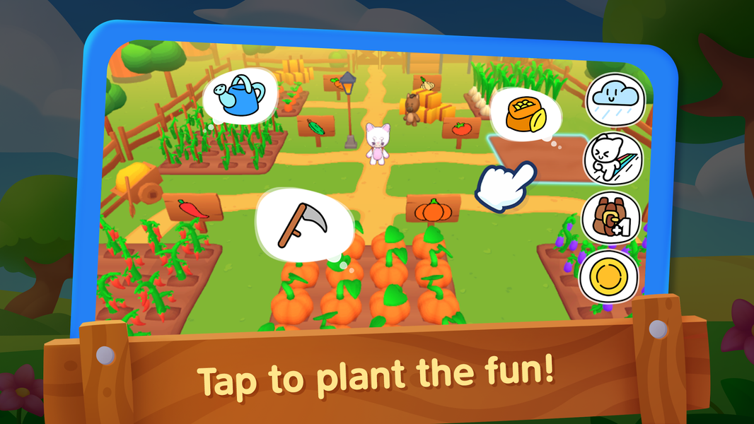 BiniVille: Farm games for kids - عکس بازی موبایلی اندروید