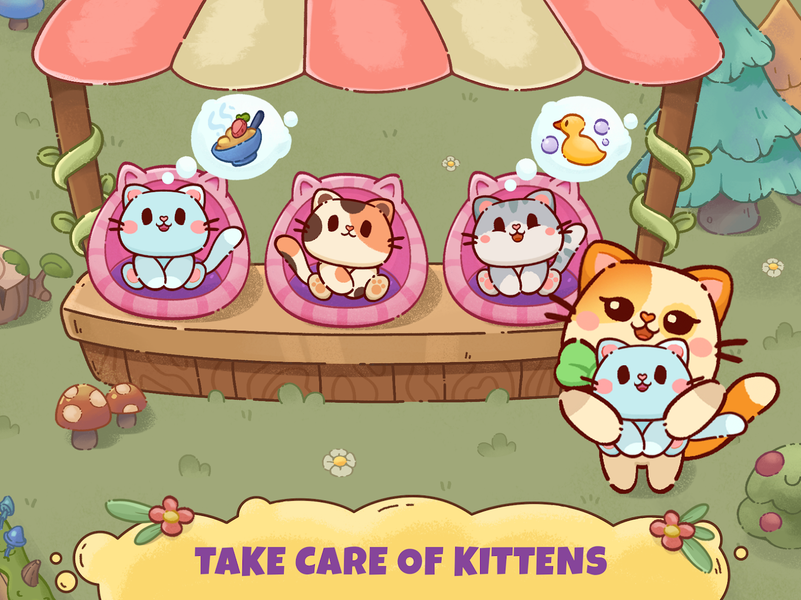 Pet cat Daycare games for baby - عکس بازی موبایلی اندروید