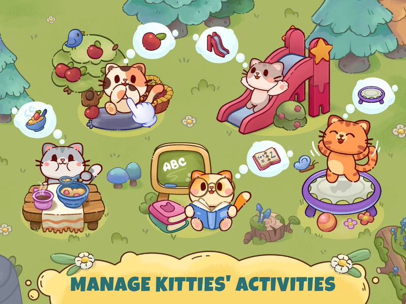 Pet cat Daycare games for baby - عکس بازی موبایلی اندروید