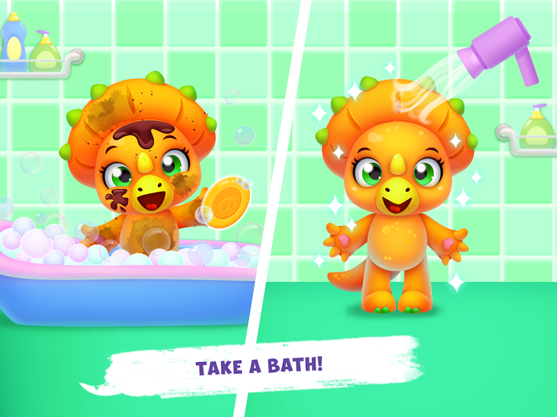 Brushing teeth game for baby! - عکس بازی موبایلی اندروید