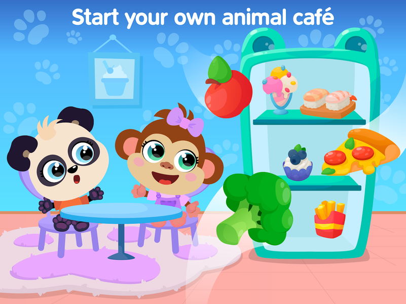 Pet Сity Number games for kids - Gameplay image of android game