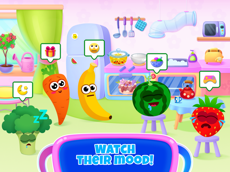 Kids education: Toddlers games - عکس بازی موبایلی اندروید