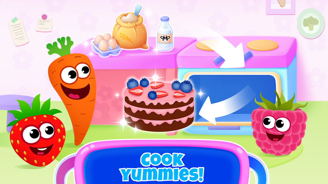 Kids education: Toddlers games - عکس بازی موبایلی اندروید