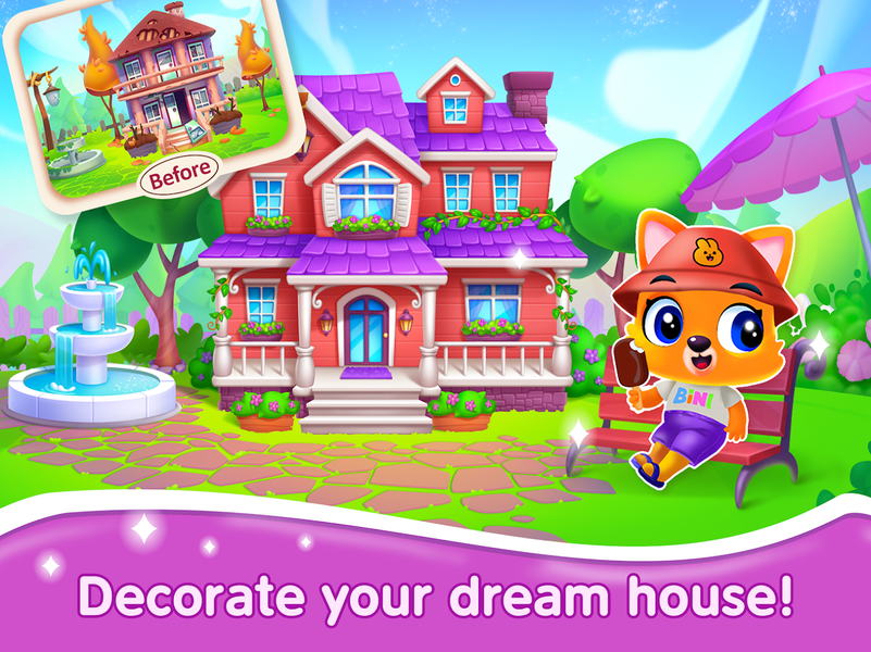 Bini Truck Games for Kids! - Gameplay image of android game