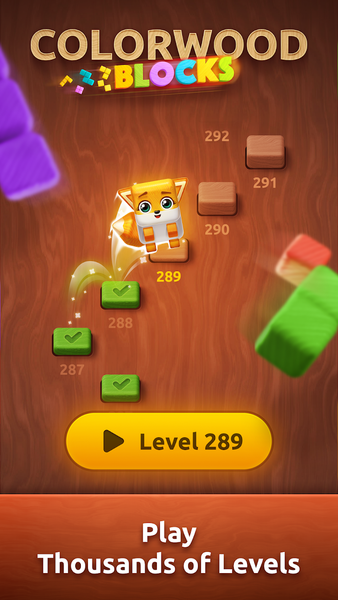 Colorwood Blocks Puzzle Game - Gameplay image of android game