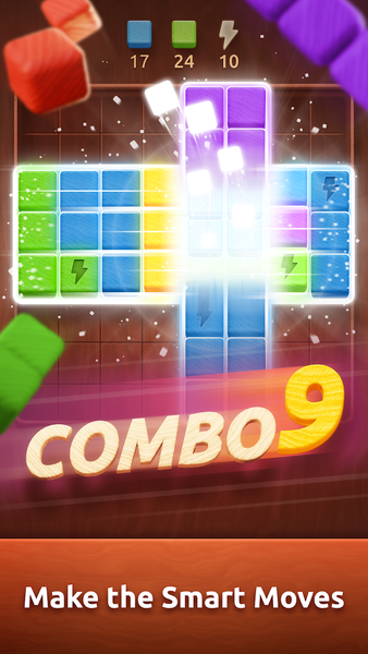 Colorwood Blocks Puzzle Game - Gameplay image of android game