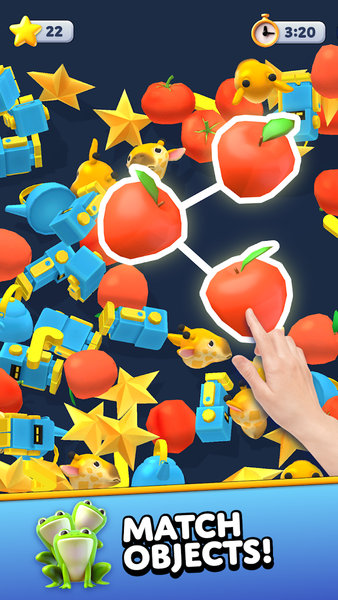 Match Paradise 3D: Triple tile - Gameplay image of android game